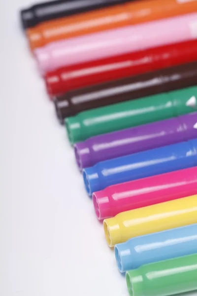Conjunto de marcadores coloridos —  Fotos de Stock