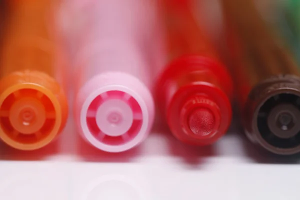 Conjunto de marcadores coloridos — Foto de Stock