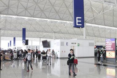 airport.interior Havaalanı yolcu.