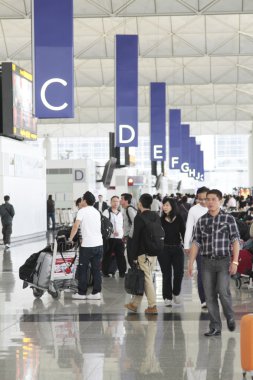 airport.interior Havaalanı yolcu.