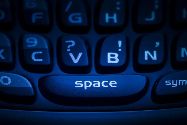 Teclas de teclado — Fotografia de Stock