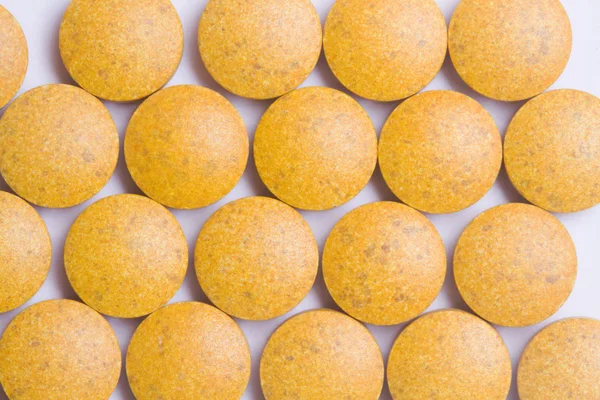 stock image Orange Medical capsules