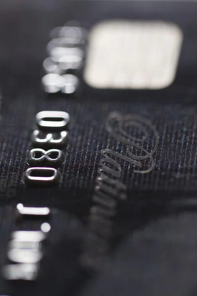 stock image Closeup of credit card