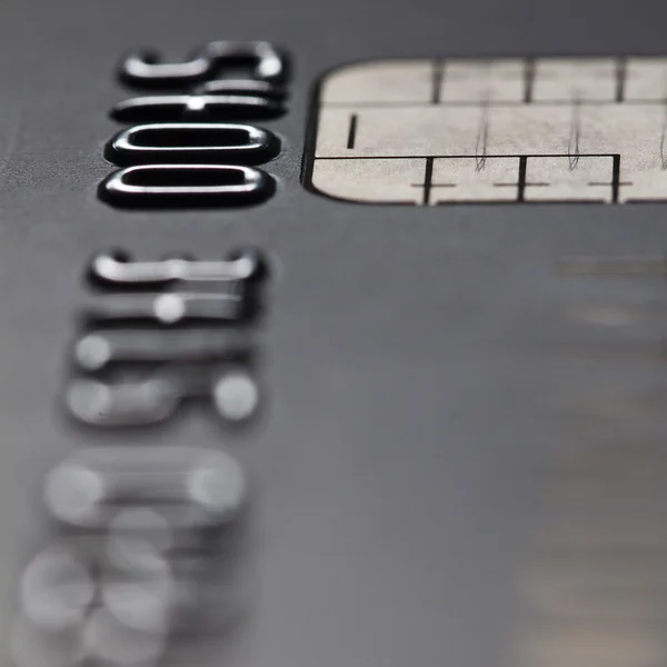 신용 카드의 근접 촬영 — 스톡 사진