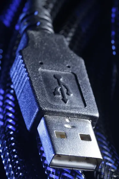 Enchufes USB con cable —  Fotos de Stock