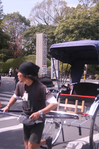 Rickshaw in japan — Stock Photo, Image