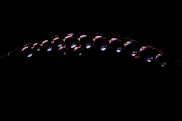 stock image Bubbles of red wine in glass