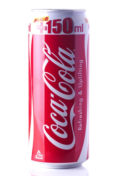 Blikje coca cola — Stockfoto