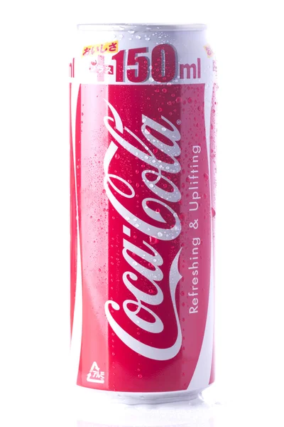 Plechovku coca cola — Stock fotografie