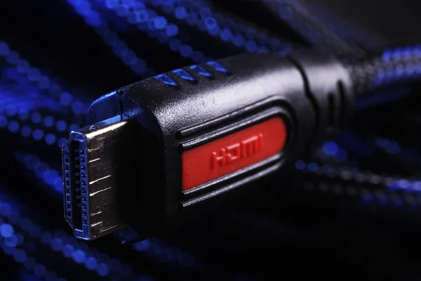 HDMI plug & kabel — Stockfoto