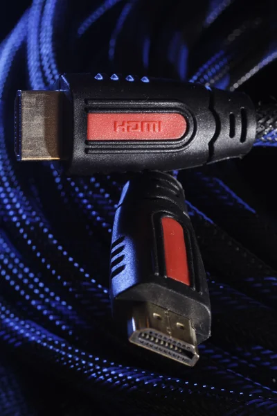 Dugó HDMI-dugó & kábel — Stock Fotó