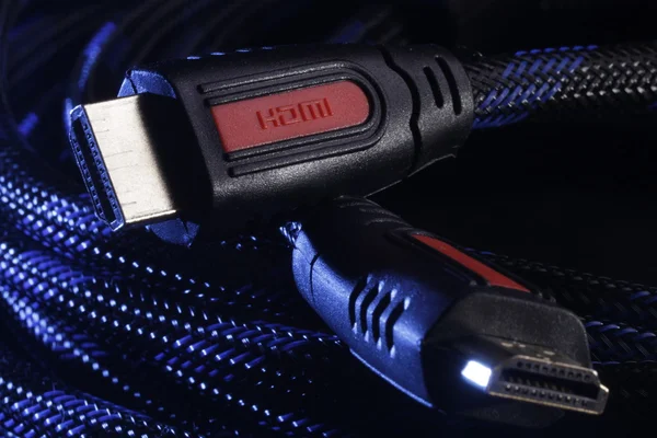 Dugó HDMI-dugó & kábel — Stock Fotó