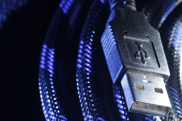 USB-заглушки с шнуром — стоковое фото