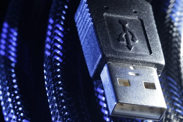 USB-заглушки с шнуром — стоковое фото