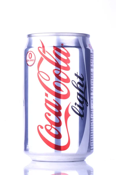 Can of Coca Cola Stock Photo