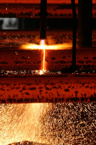 Barre d'acciaio — Foto Stock