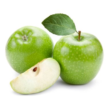 Green apples clipart