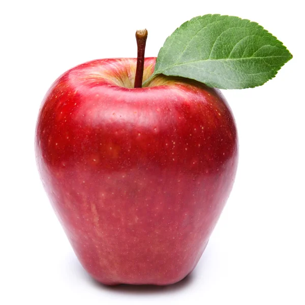 Κόκκινο μήλο — Φωτογραφία Αρχείου