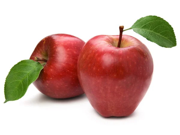 Спелые яблоки крупный план — стоковое фото