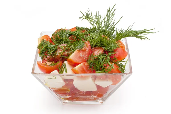 Tasty fresh salad — Stock Photo, Image