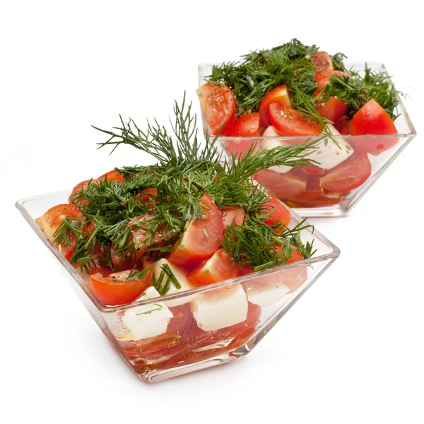 Tasty fresh salad — Stock Photo, Image