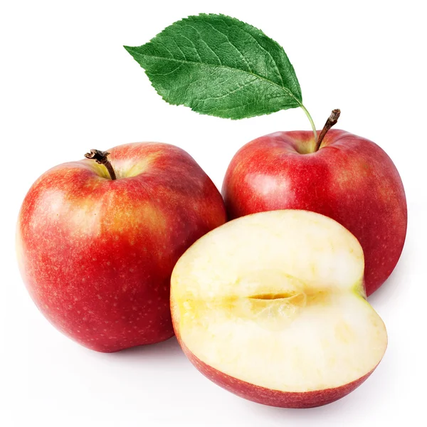 Ώριμα κόκκινο μήλο — Φωτογραφία Αρχείου