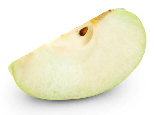 Mitad manzana — Foto de Stock