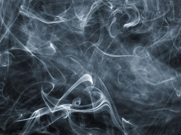 Streszczenie dymu na czarny — Zdjęcie stockowe