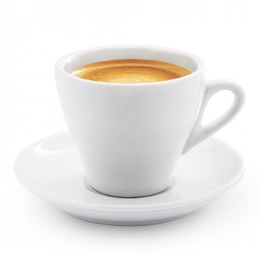 beyaz izole caffe espresso