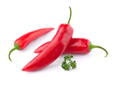 Red hot chili pepper clipart