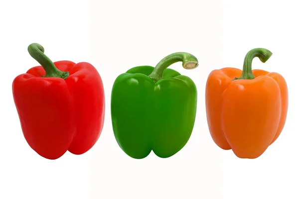 Peperoni vari colorati — Foto Stock