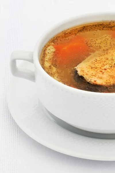Deliciosa sopa de peixe — Fotografia de Stock