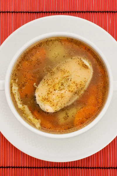 Sup ikan yang lezat — Stok Foto