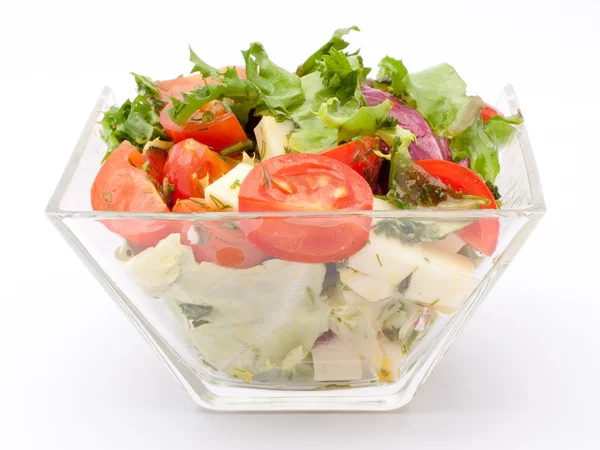 Healthy garden salad — Stock Photo, Image