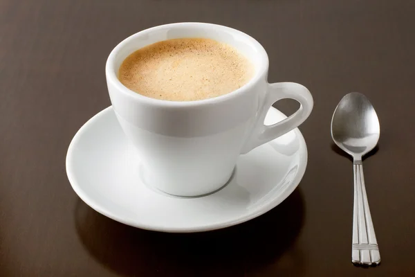 一杯咖啡浓缩咖啡 — 图库照片