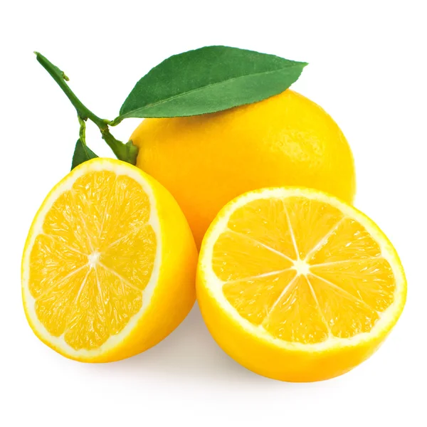Свежий лимон цитрусовый — стоковое фото