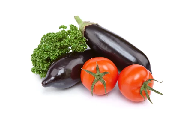 Состав свежих органических овощей — стоковое фото