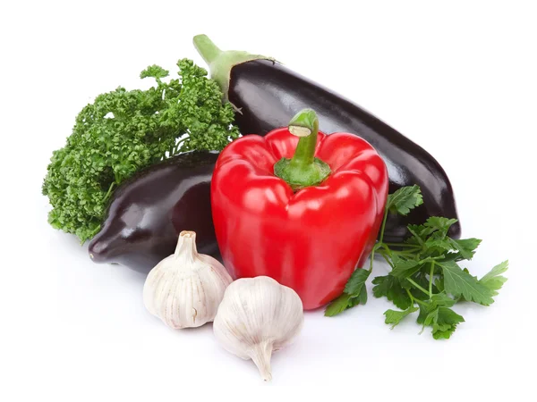 Composition fresh organic vegetables — Stock Photo, Image