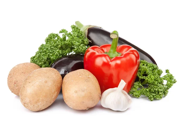 Samenstelling verse biologische groenten — Stockfoto