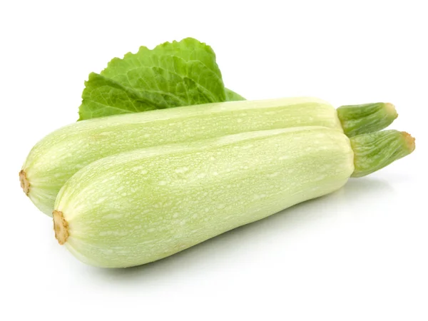 Fresh vegetable marrow. Isolated on white — Stock Photo, Image
