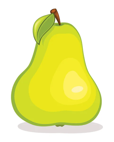 Pear vector illustration — Stock Vector