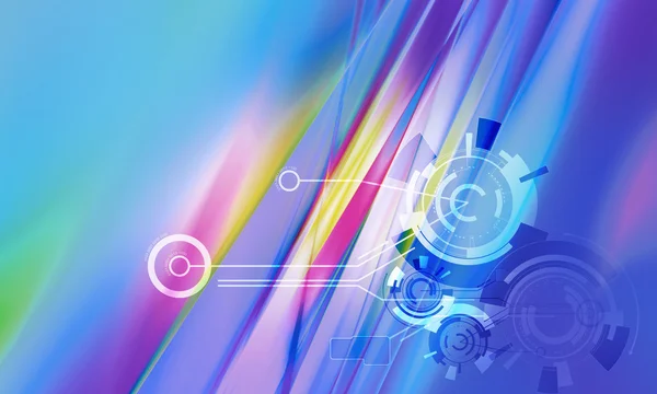 Dynamic and colorful abstract background — Stock Photo, Image