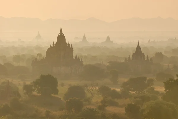 stock image Ancient temples and stupas in Bagan, Myanmar