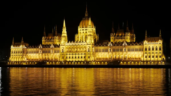 Нічний погляд в Будапешті Ліцензійні Стокові Фото