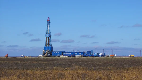 stock image Drilling, the Yamal Peninsula