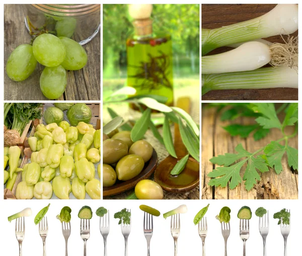 Sběr ovoce a zeleniny — Stock fotografie