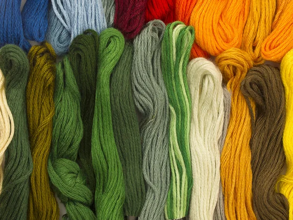 Yarn background — Stock Photo, Image