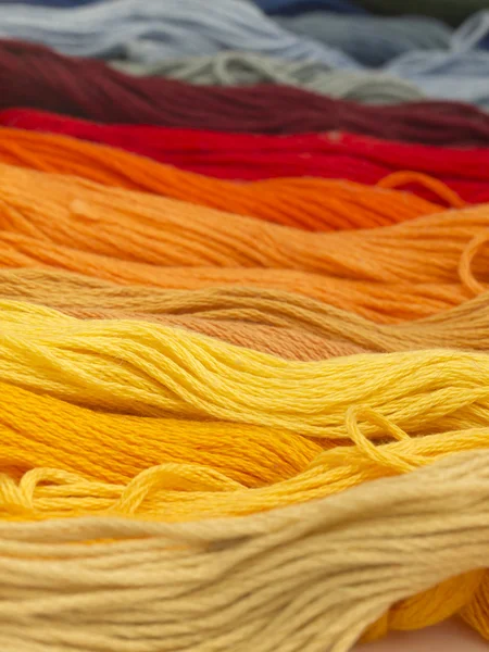 Yarn background — Stock Photo, Image