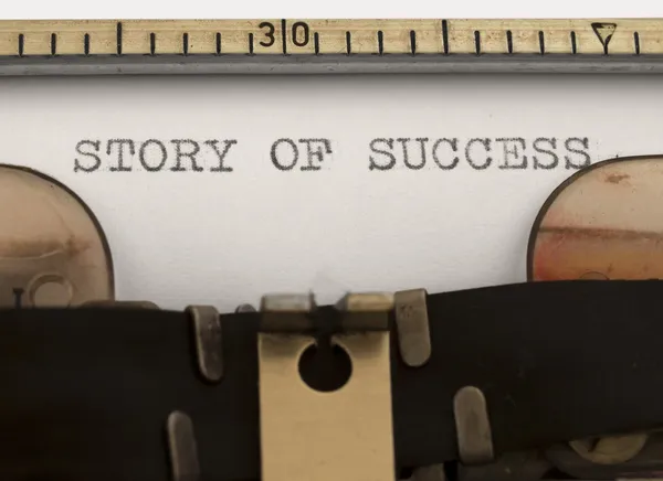 Historia de éxito — Foto de Stock