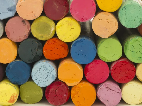 Renkli boya kalemi arka plan — Stok fotoğraf